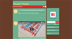 Desktop Screenshot of hawaiimaker.com