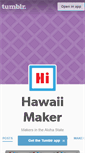 Mobile Screenshot of hawaiimaker.com